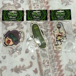 NWT Primitive Bundle of Rick and Morty Air Freshener #stockingstuffers